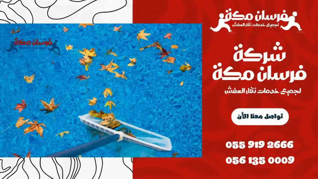شركة تنظيف مسابح بمكة وازالة الطحالب